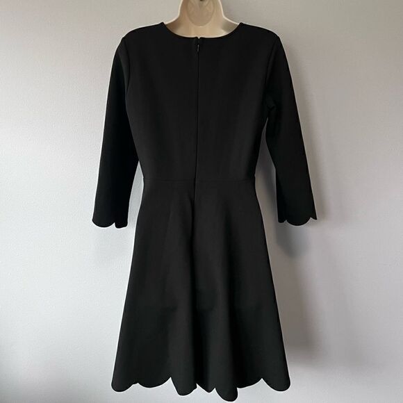 Lulu’s Cumulonimbus Cloud Scalloped Hem Skater Dress Size L - Picture 6 of 9